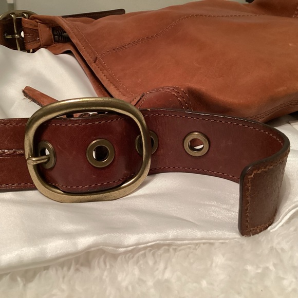 Vintage Coach, Bleecker, Tattersall Duffel Saddle bucket bag, 11422 - Picture 11 of 14